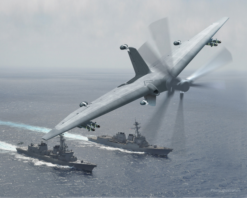 TERN vertical takeoff and landing drone.